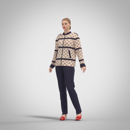 ДЕМИСЕЗОННАЯ ЖЕНСКАЯ КУРТКА, ВЫКРОЙКА DRAWNDRESS № 100009