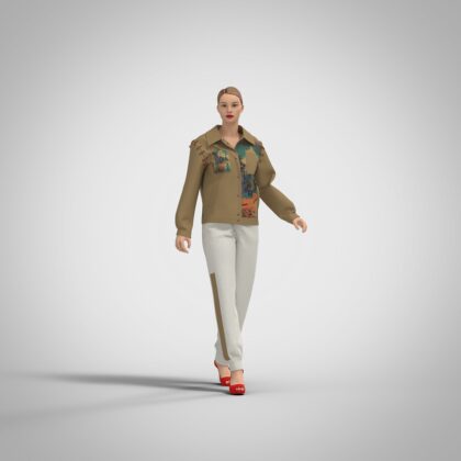 ЖЕНСКАЯ КУРТКА, ВЫКРОЙКА DRAWNDRESS № 100015