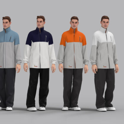 MEN'S JACKET, PATTERN # 100061