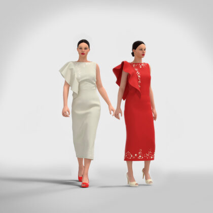 WOMEN'S DRESS, PATTERN # 200113