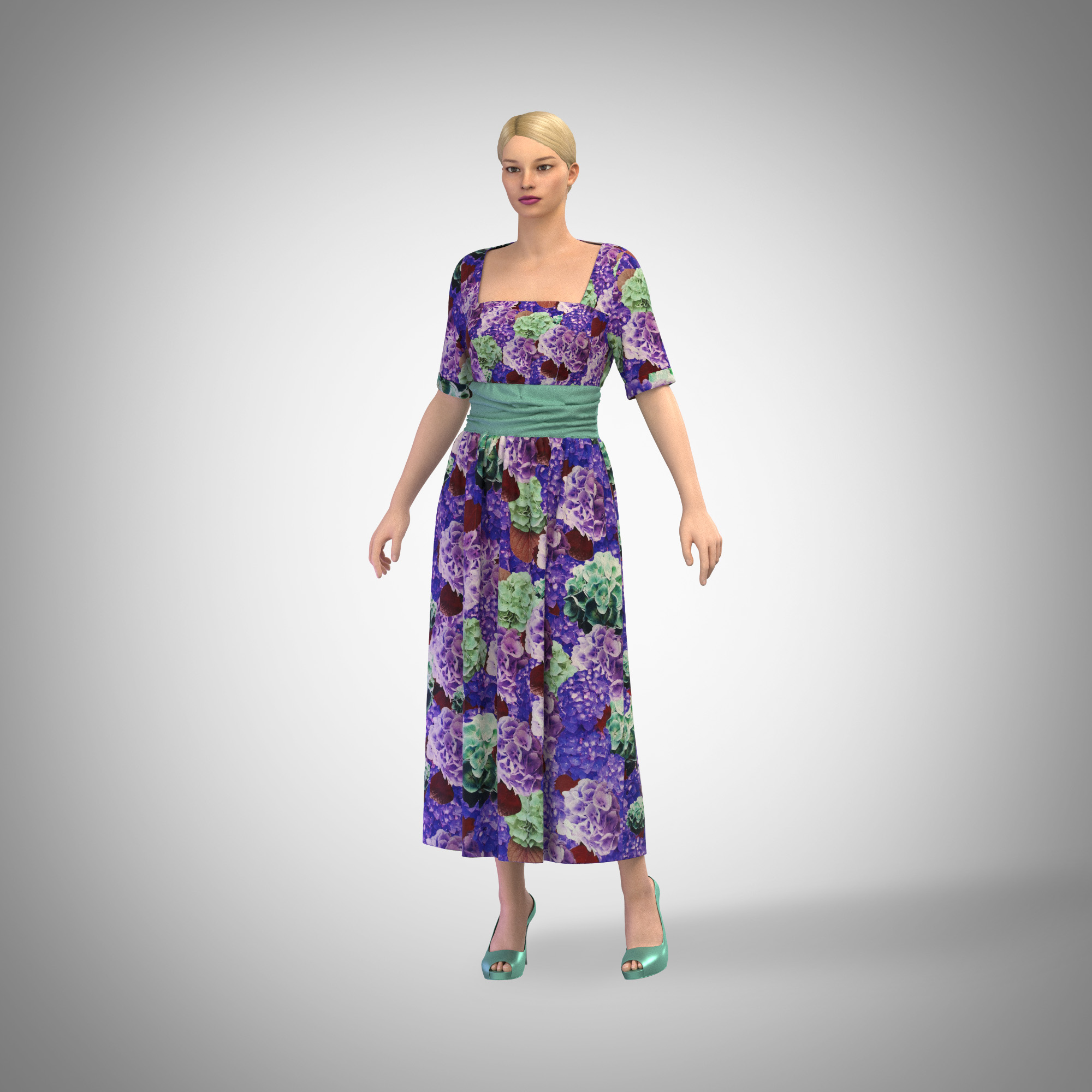 WOMEN'S DRESS, PATTERN # 200230