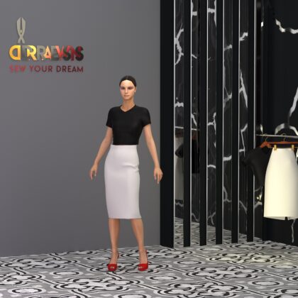 WOMEN'S SKIRT, PATTERN #400013