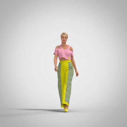 ЖЕНСКИЕ БРЮКИ, ВЫКРОЙКА DRAWNDRESS № 500024