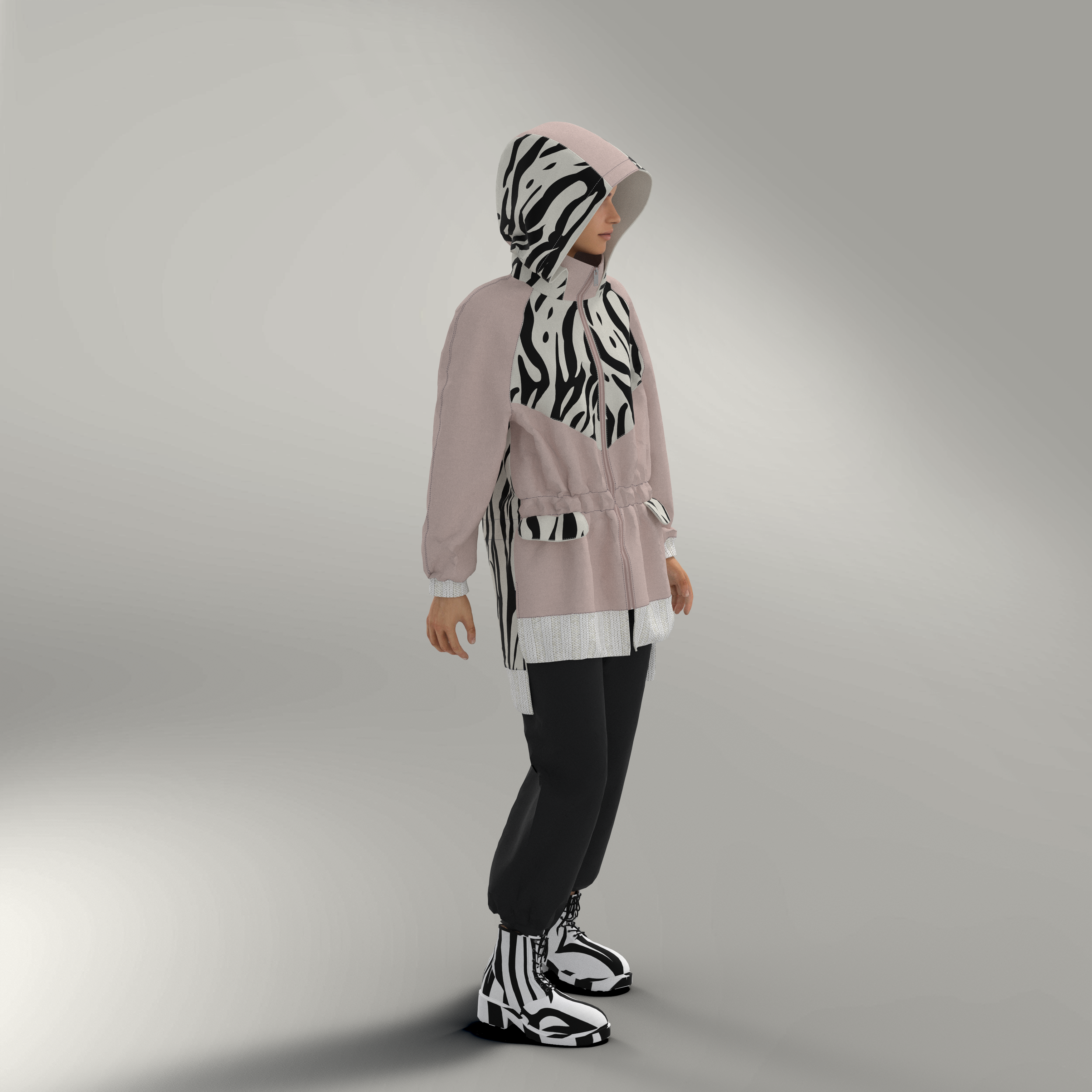 WOMEN'S SWEATSHIRT, PATTERN # 700015 — изображение 4