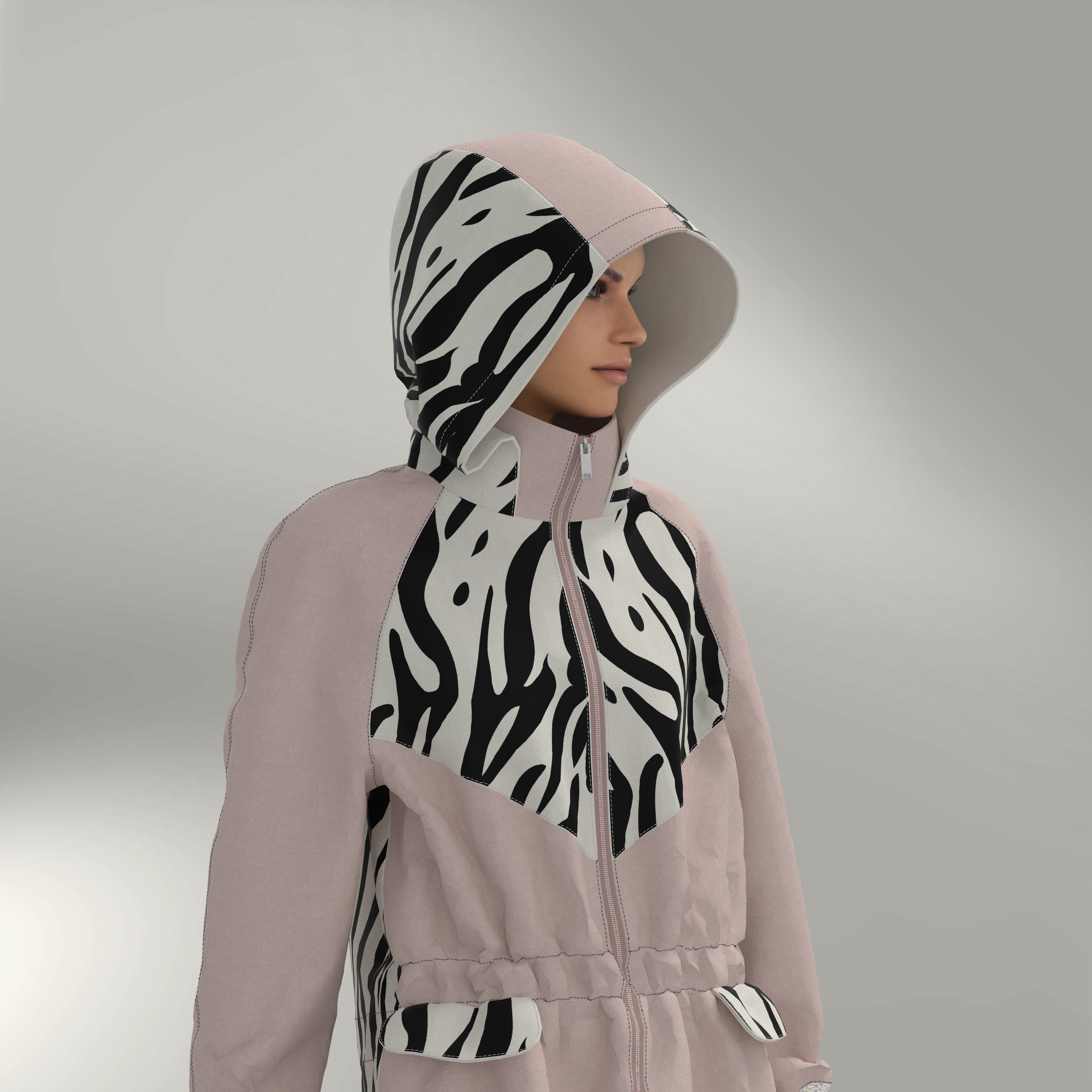 WOMEN'S SWEATSHIRT, PATTERN # 700015 — изображение 2