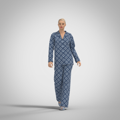WOMEN'S HOUSECOAT, PATTERN #900081